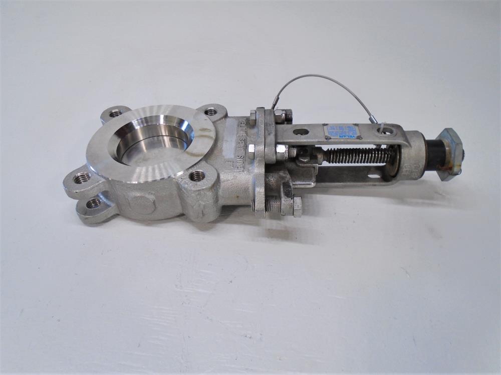 Velan 3" 150# CF8M Knife Gate Valve L10-0310C-13ST-W320